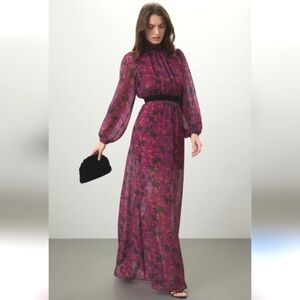 LDT Brooke Maxi Floral Dress Size 4